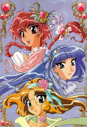 Hikaru, Umi, and Fuu from the MKR OVAs